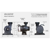 E14 ITT Laing Thermotech Xylem Goulds E-14 Spa Circulation / Filtration / Heating Pump - Heater and Spa Parts