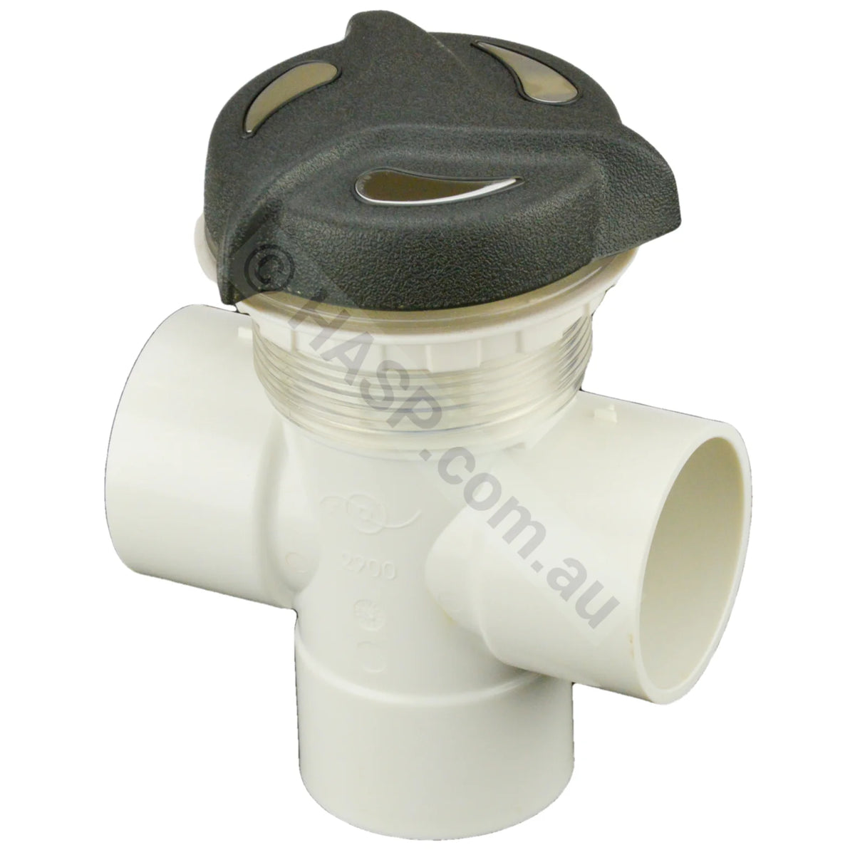 Edgetec 50mm Diverter Valve - Sea Breeze - Tri-Star Shape - Heater and Spa Parts