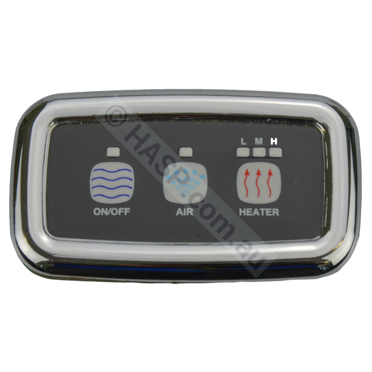 Edgetec Decina 3-Button Sensa Touch Touchpad - Spa Baths - Key Pad Control Panel - Heater and Spa Parts