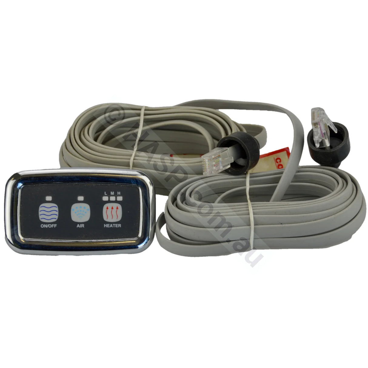 Edgetec Decina 3-Button Sensa Touch Touchpad - Spa Baths - Key Pad Control Panel - Heater and Spa Parts