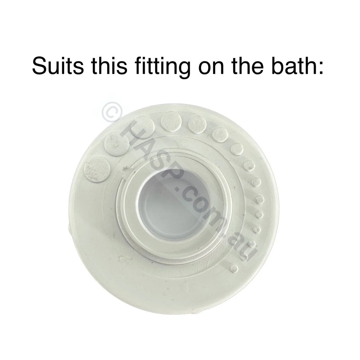 Edgetec Decina Chrome Spa Bath Air Control Cap - 46mm OBSOLETE Pool & Spa