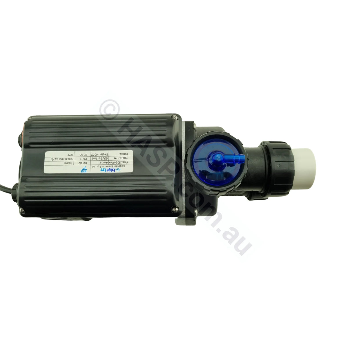 Edgetec Triflo 1.0Hp Decina Auto-Heat W/ Air Switch - Spa Bath Pump