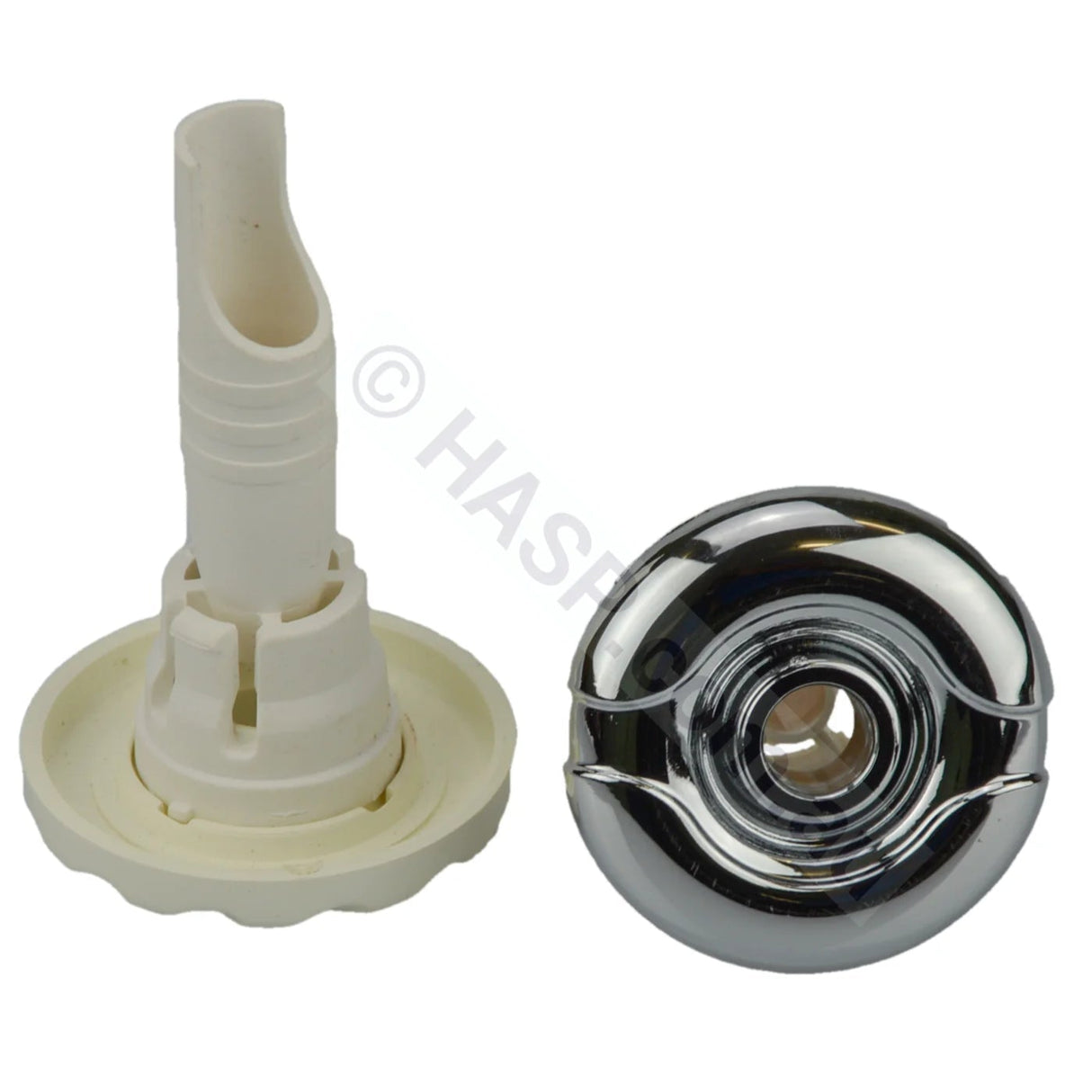 Edgetec Euro Jets - Spa Bath Jets - 42mm - Chrome - Heater and Spa Parts