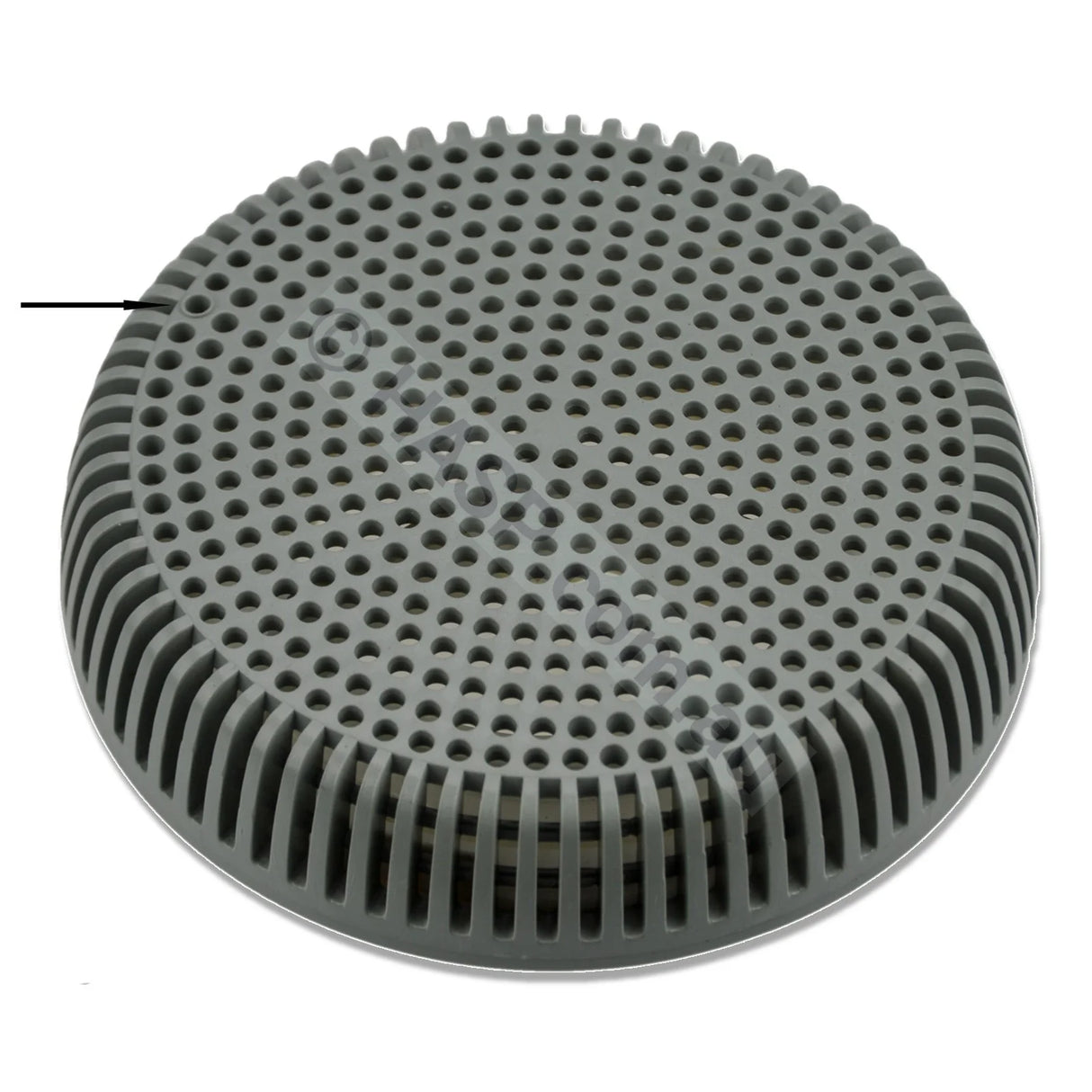 Edgetec Spa Bath Suction - Gray - 100mm - 192lpm - Heater and Spa Parts