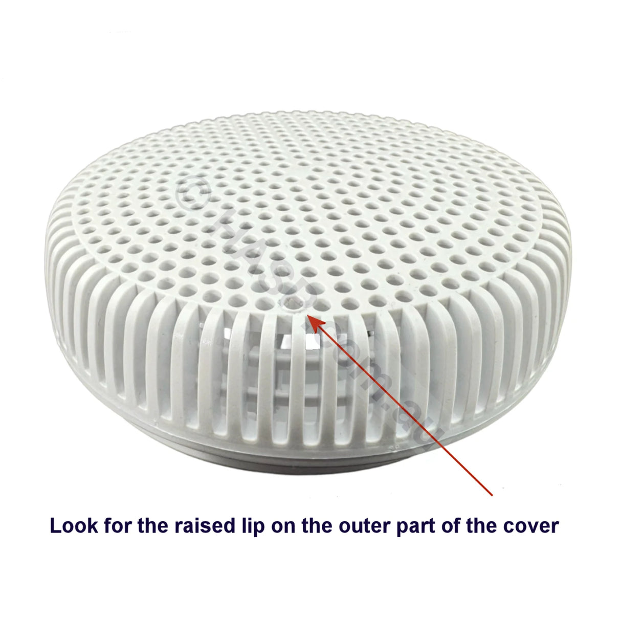 Edgetec Spa Bath Suction - White 100Mm 192Lpm Suctions