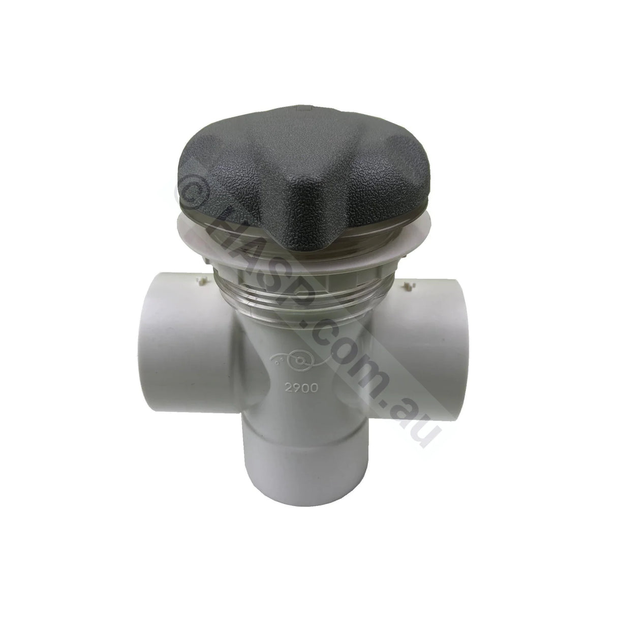 Edgetec Spa Jet Diverter Valve - 50mm Gray - Heater and Spa Parts