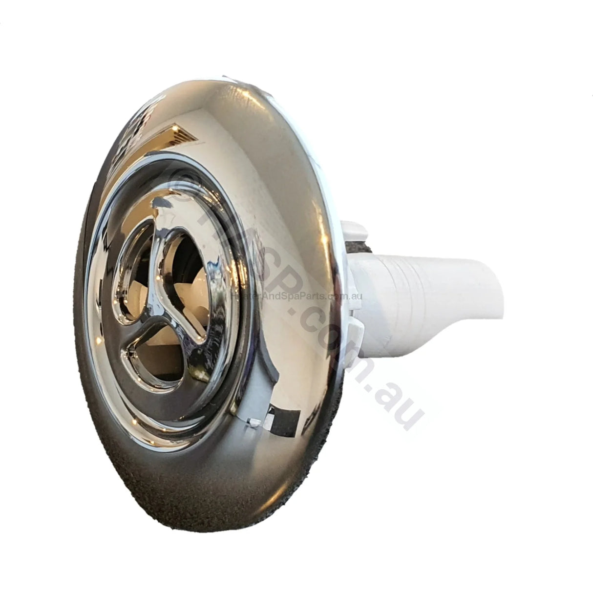 Edgetec Trio Jet Face & Venturi - Chrome Pulse - Mitee / Decina - 72mm - Heater and Spa Parts