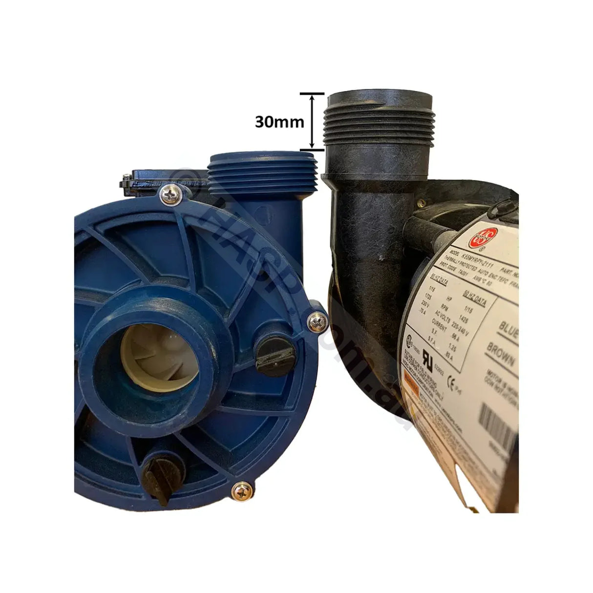 Gecko Maelstrom CMS-1 Circulation Pump 0.25hp /.12hp - Circmaster Replacement