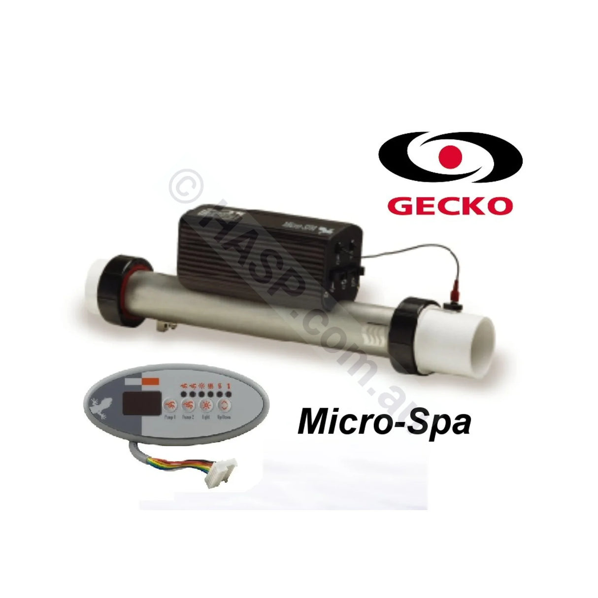 Gecko Micro Spa U-Class Spa Controller & Spare Parts Listing - MicroSpa Hydroquip - Heater and Spa Parts