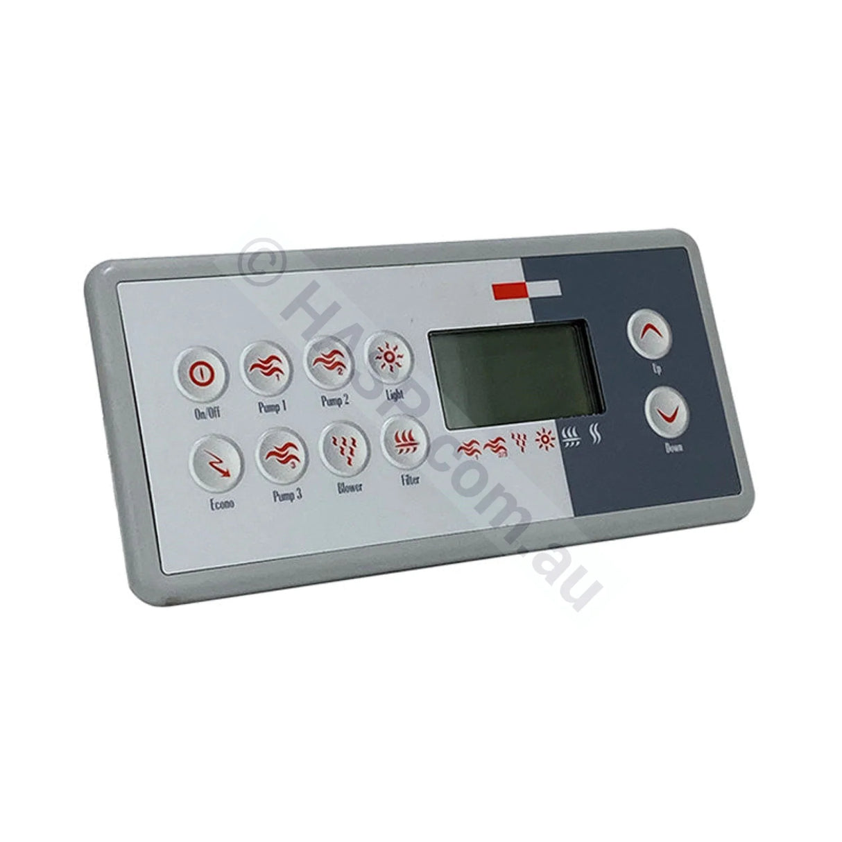 Gecko / Spa Builders TSC-8 / K-8 Panel - 10 button - Touchpads
