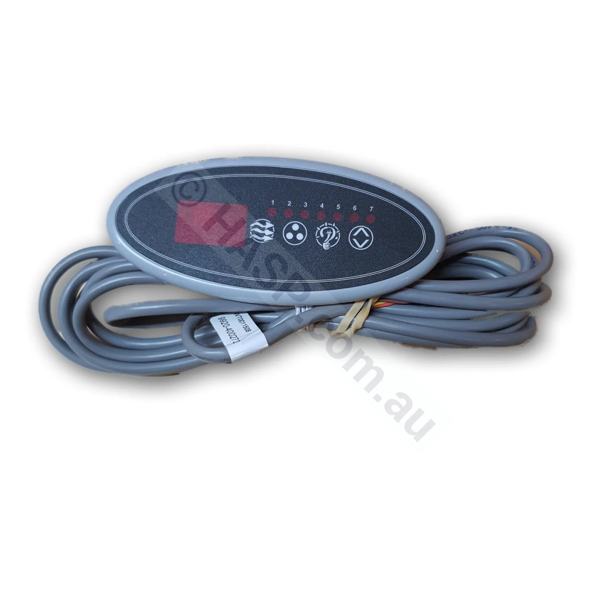 Gecko / Spa Builders TSC-9 / K-9 Oval Panel - 4 button - Microspa SSPA - Heater and Spa Parts