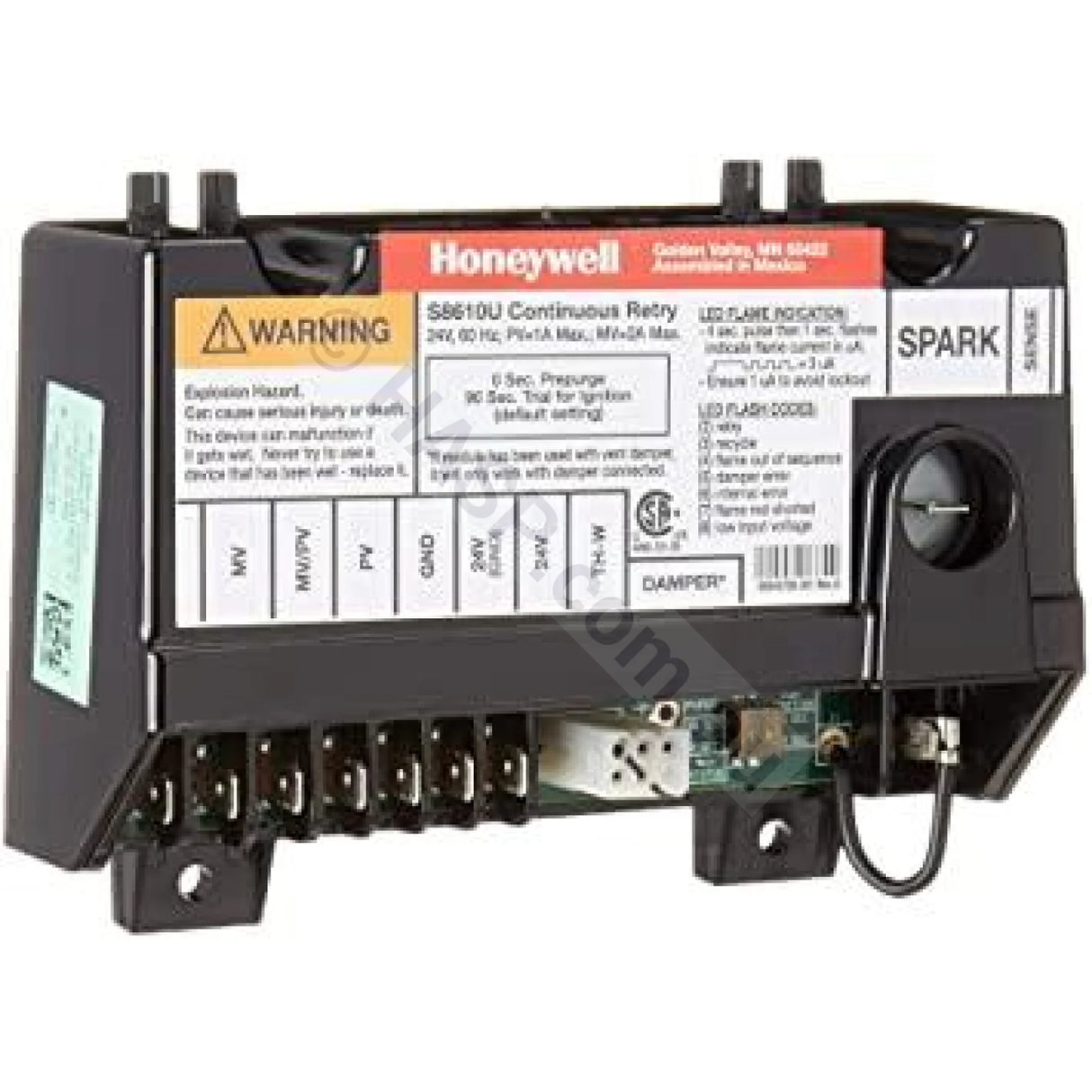 Honeywell S8600H S8610U Ignition Control Module - Jandy Lite, Brivis - Heater and Spa Parts