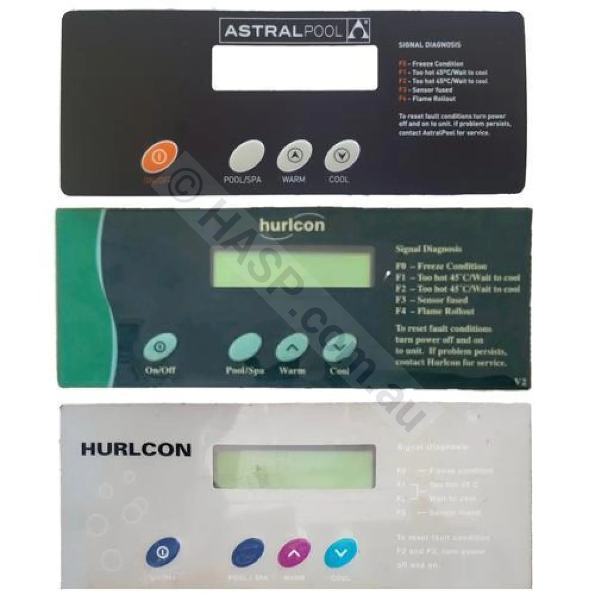 Hurlcon Astralpool HX Gas Heater Spare Parts - HX70, HX120, HX150 - Choose From Links In Listing - Heater and Spa Parts