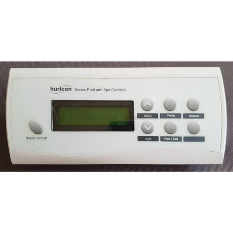 Hurlcon Genus Remote Control Thermostat with Timeclock VI 40010 - Touchpad - Heater and Spa Parts