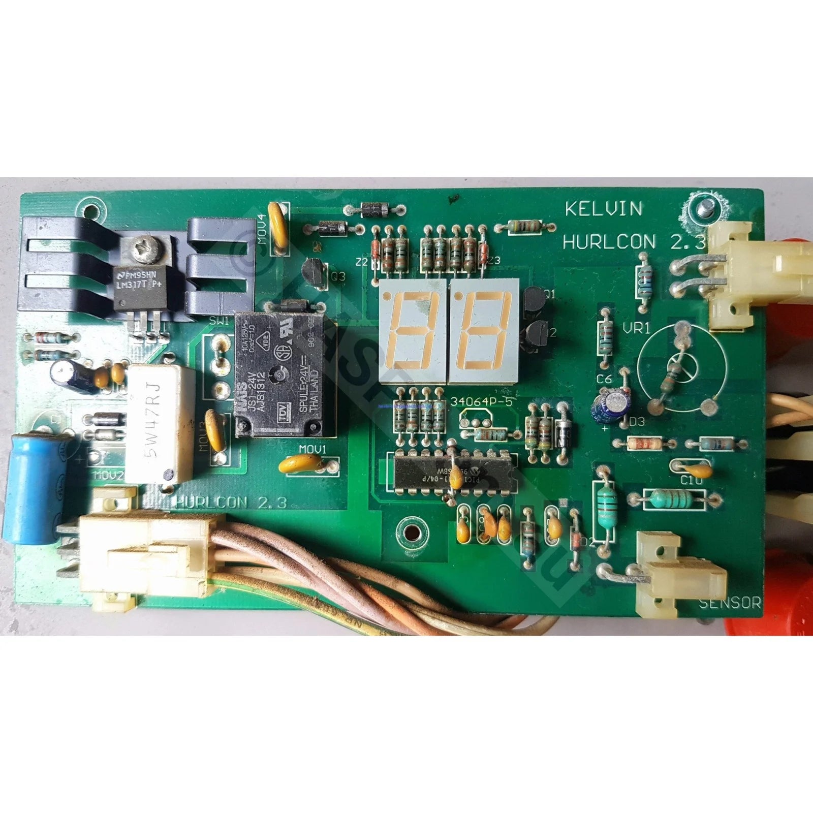 Hurlcon Heater - Very Old Dual Analogue Control PCB - Obsolete - Heater and Spa Parts