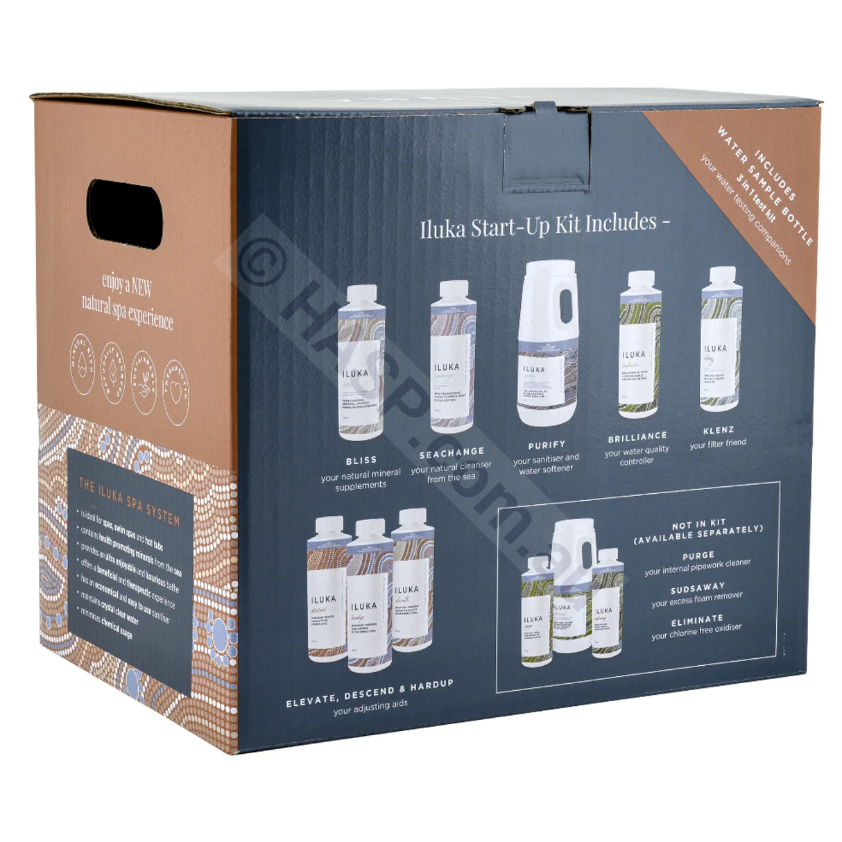 Iluka Sea Mineral System - Spa Sanitiser & Minerals