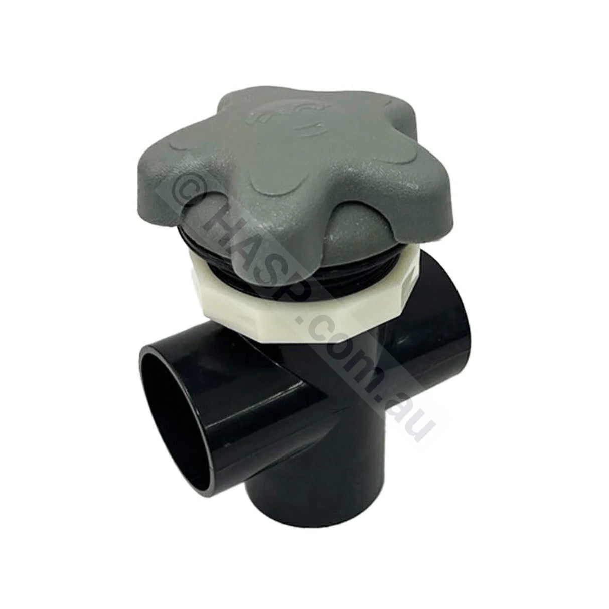 Jazzi Spas 40mm 3 Way Diverter - Black