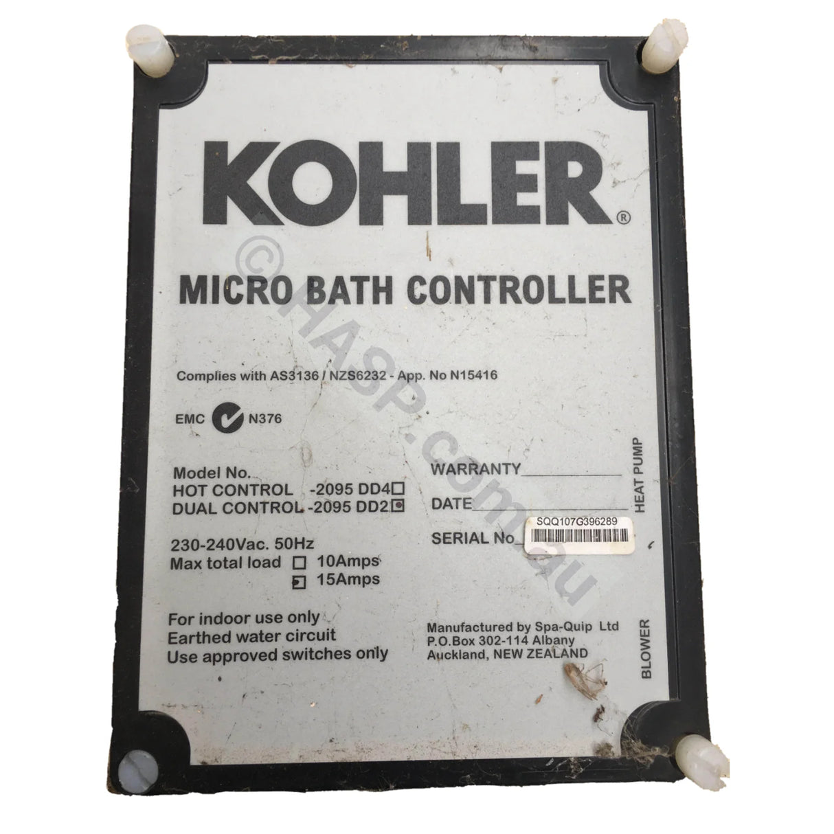 Kohler Micro Bath / Air Bath Controller - Heater and Spa Parts