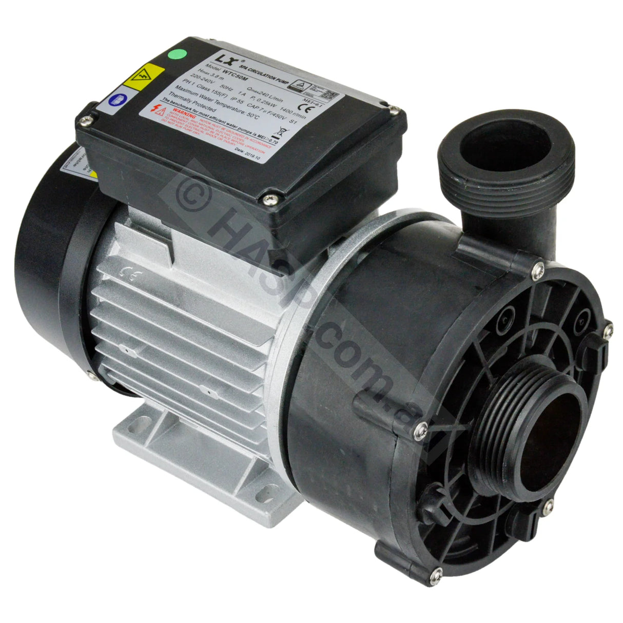 LX Whirlpool WTC50M Spa Circulation Pump - Heater and Spa Parts