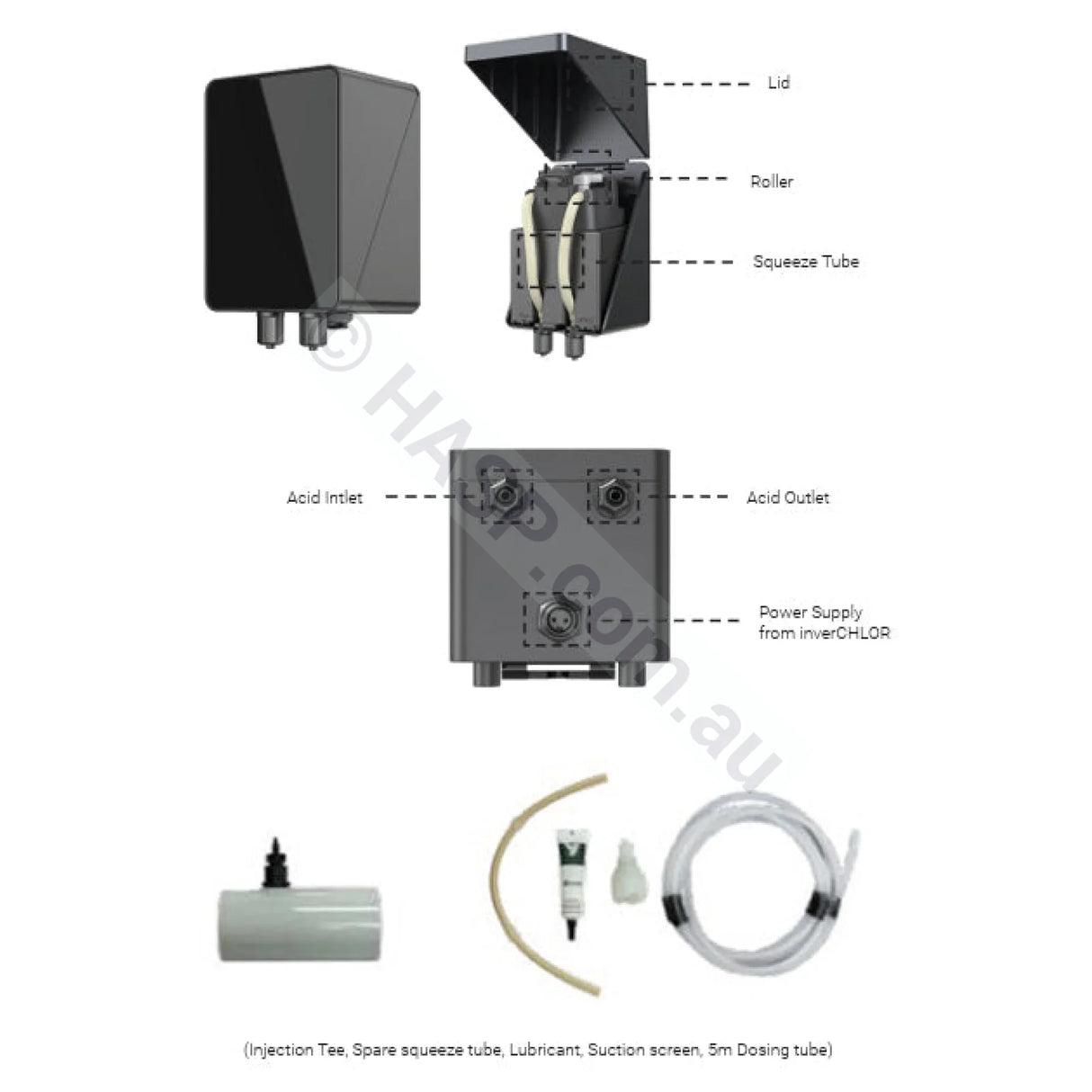 Madimack pH Doser Add-on - for Inverchlor