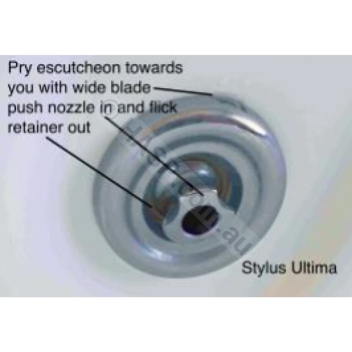 Markon Stylus Pulsator Jet Face Assembly For Maxxum & Ultima - 81Mm Pool Spa