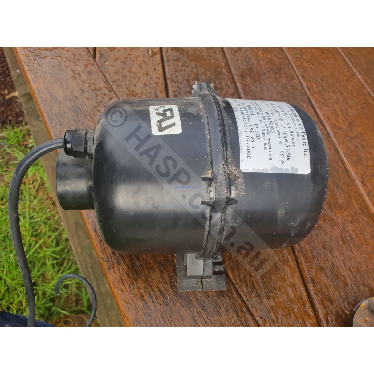 Max Air Standard Universal Retro-fit Spa Blower - 3.5amp 1.5hp - Air Supply of The Future - Heater and Spa Parts