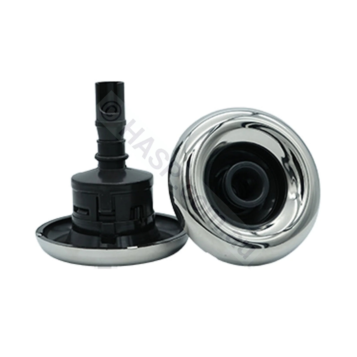 Mini Hurricane Spa Jet Directional - Charcoal & Stainless Steel - 75mm - Jets