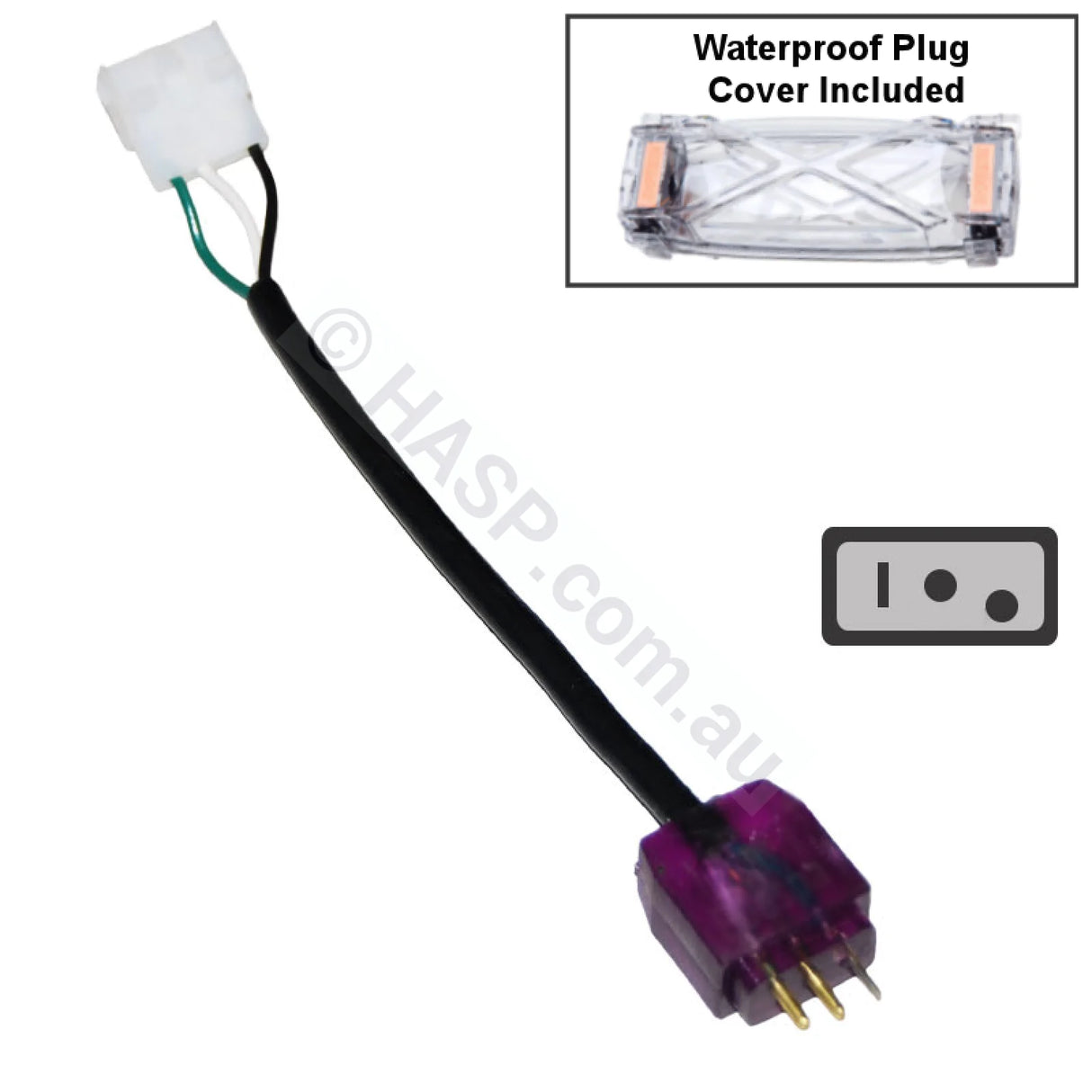 Mini JJ to AMP Adapters Hydroquip-Style Blower