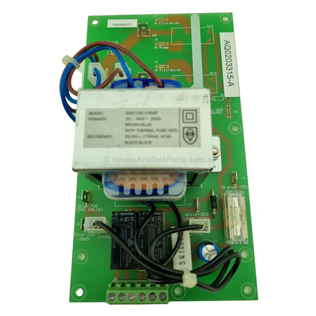 New-Style Raypak Secondary Pcb Circuit Board - Pool Spa Mode And Valve Controller Gas Heater Parts