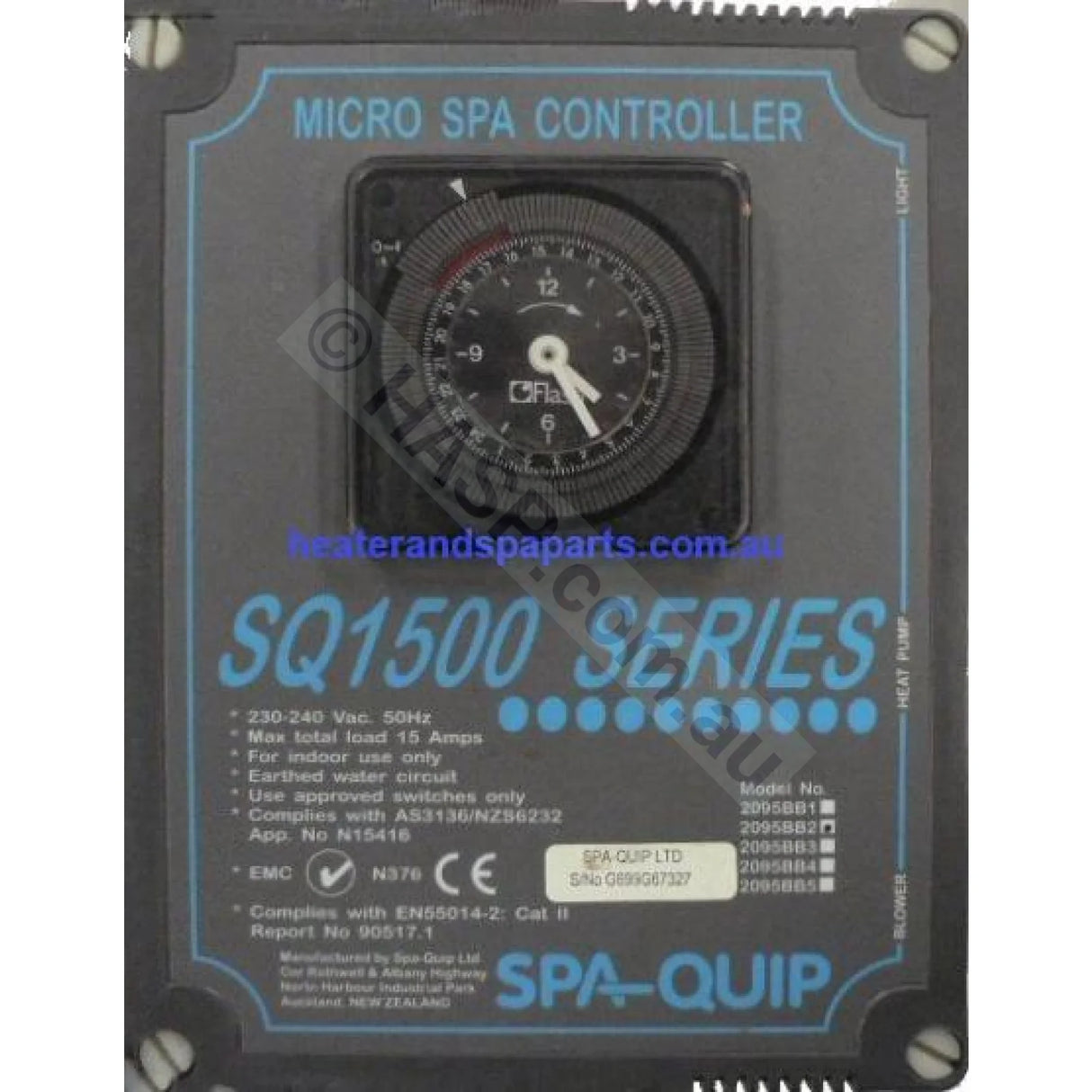 Ampac Pulsar SQ1000 SQ1500 Series Spa Controller & Parts - OBSOLETE - Heater and Spa Parts