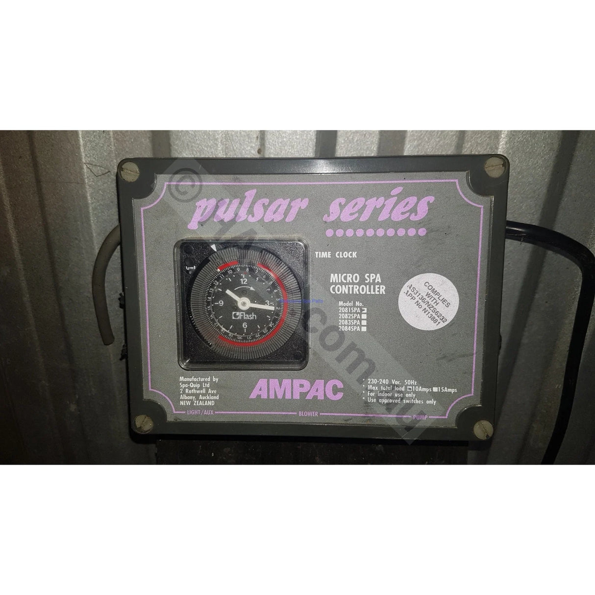 Ampac Pulsar SQ1000 SQ1500 Series Spa Controller & Parts - OBSOLETE - Heater and Spa Parts