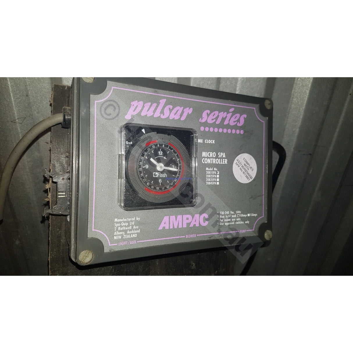 Ampac Pulsar SQ1000 SQ1500 Series Spa Controller & Parts - OBSOLETE - Heater and Spa Parts