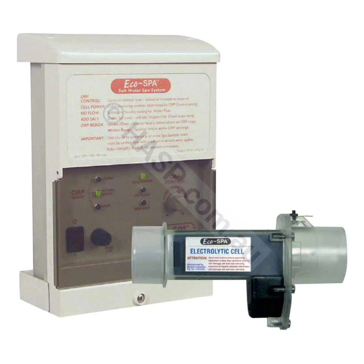 Davey EcoSpa Salt Water Brominator and Spare Parts - No Longer Available - Heater and Spa Parts