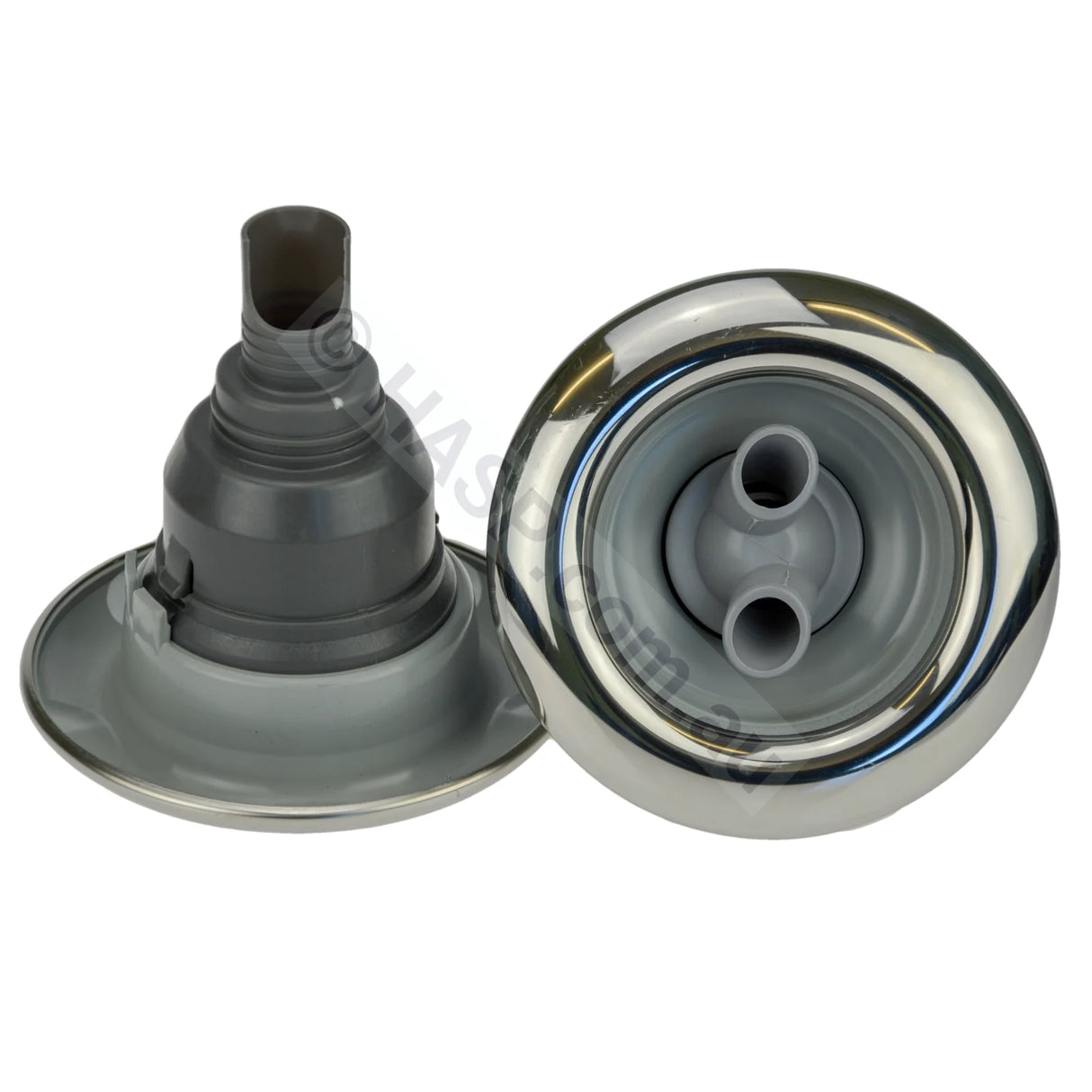 Edgetec Exhilarator 125 Jet Internal - Twin Spin - Stainless Steel - 125mm - Heater and Spa Parts