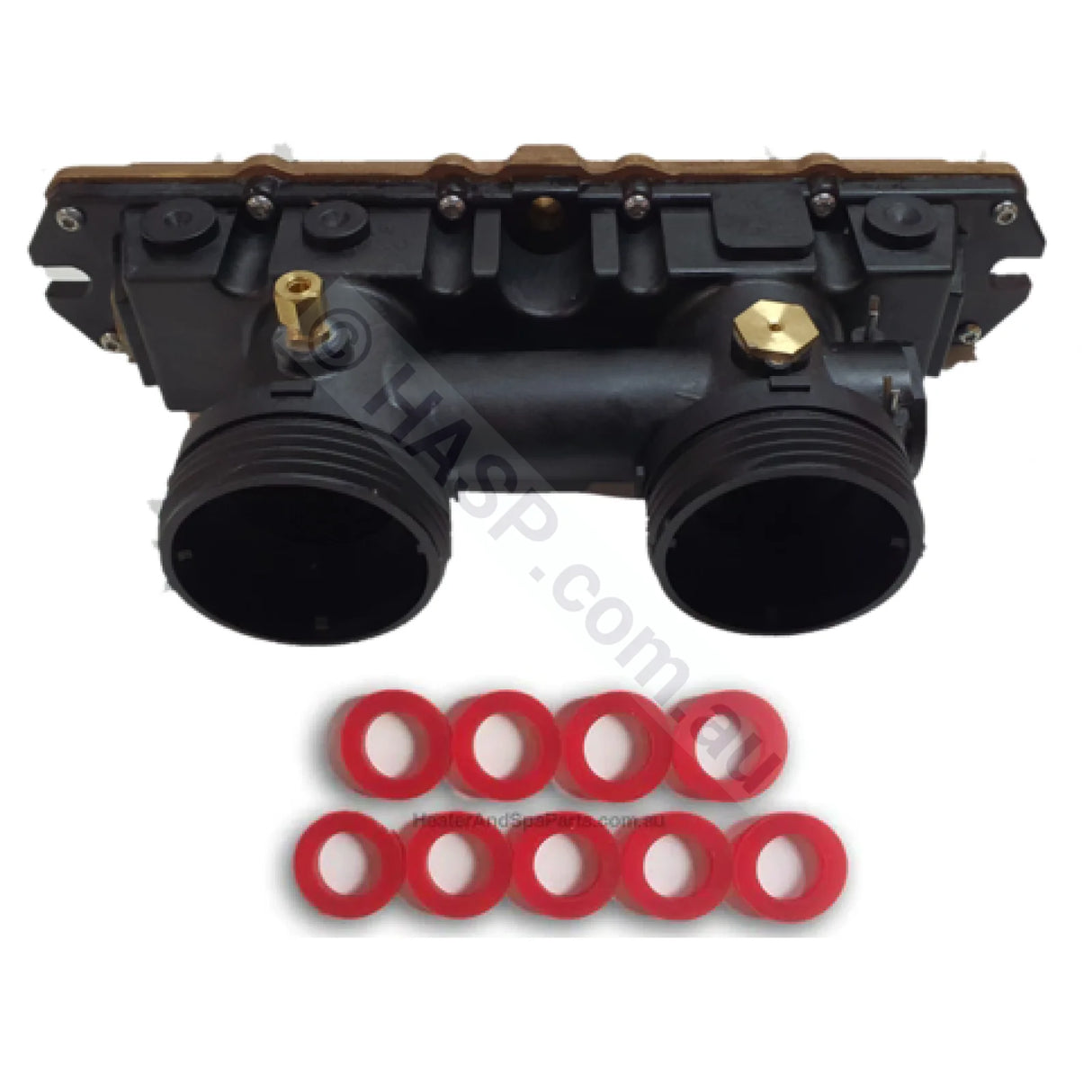 Hurlcon Astralpool MX125 thru 500 In/Out Manifold Complete - MX 125 150 200 300 400 - Heater and Spa Parts