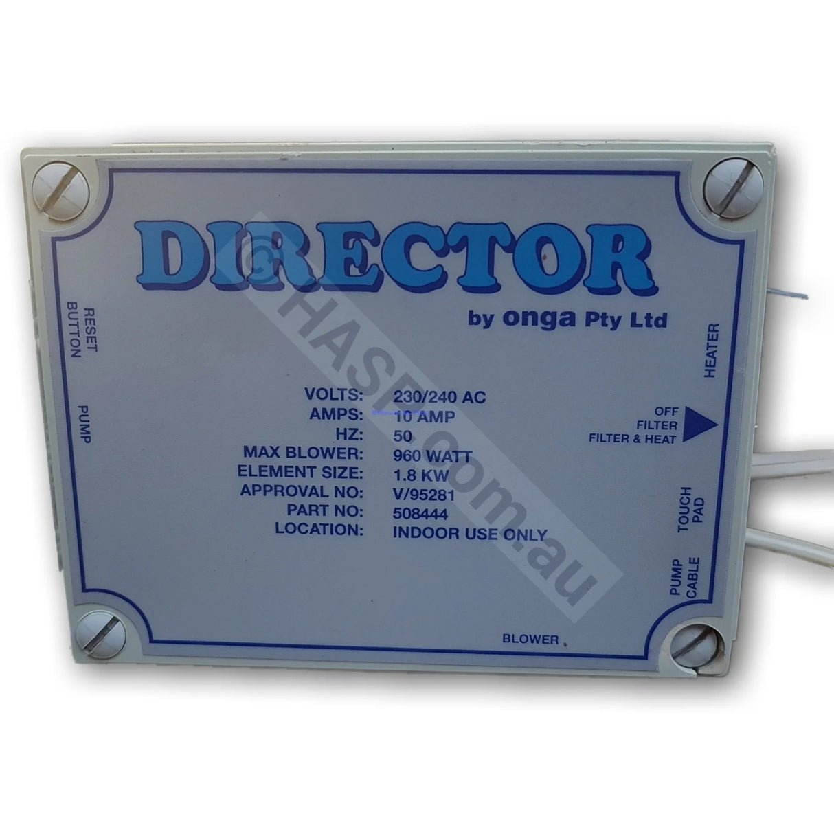 OBSOLETE - Onga Director, Turbo, SpaMate Spa Controller and Touchpad - NLA - Heater and Spa Parts