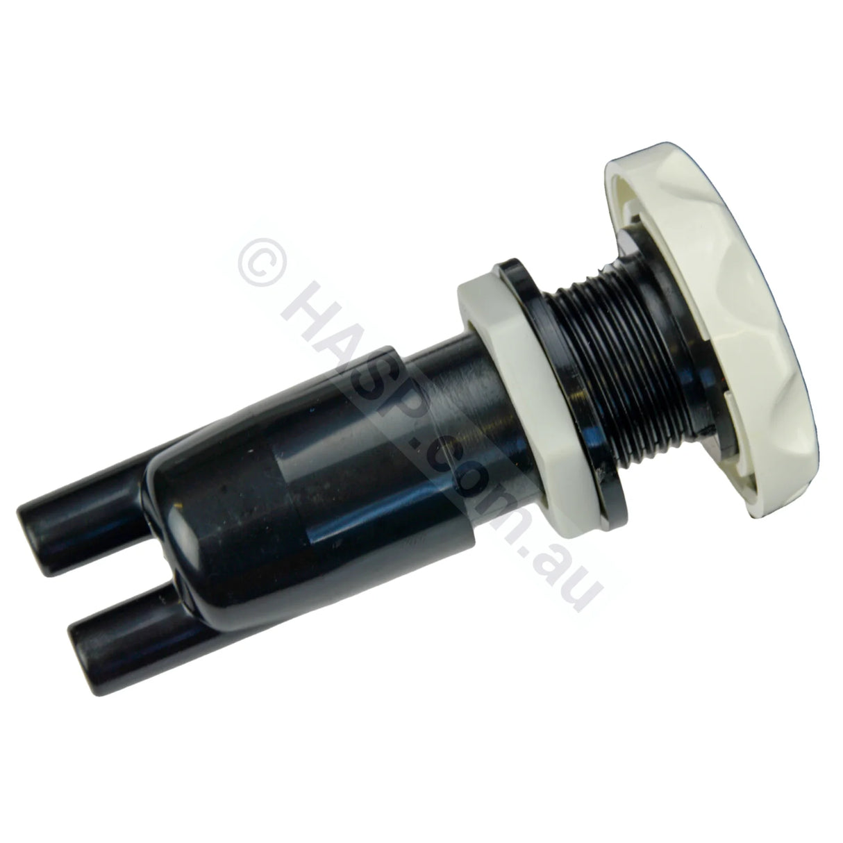 Onga Classic Air Control Venturi - White - Dual Barb - 50mm Diameter - OBSOLETE - Heater and Spa Parts