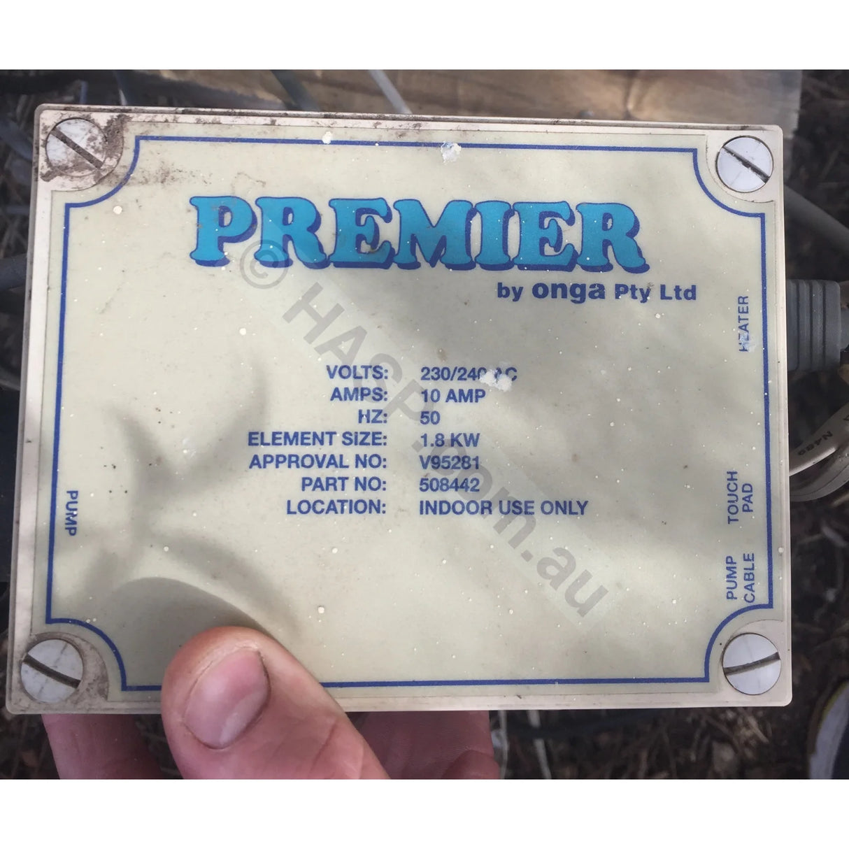 Onga Premier - Spa Bath Controller Obsolete