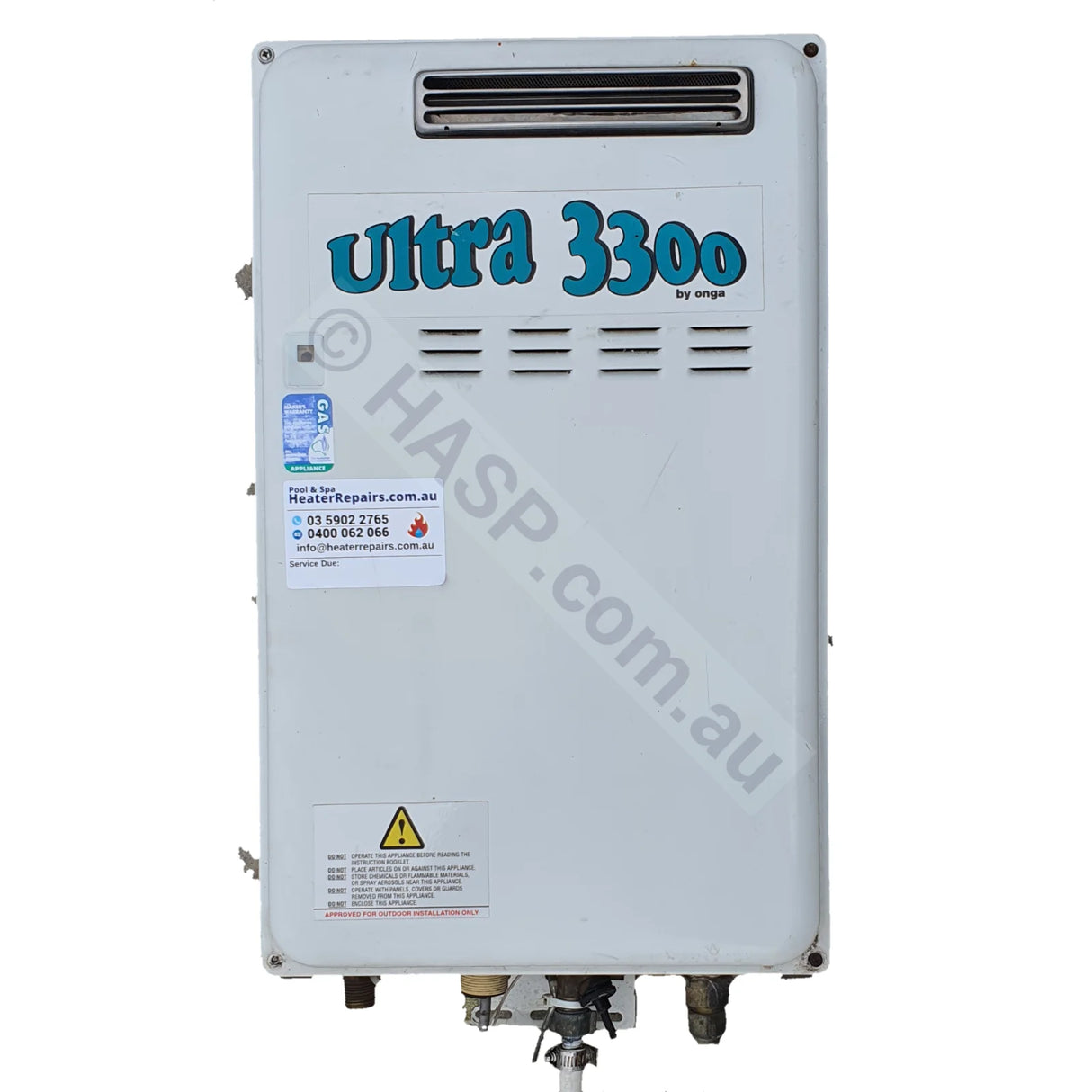 Onga Ultra 2700 3300 4700 Spa Gas Heaters and Spare Parts - OBSOLETE - NLA - Heater and Spa Parts