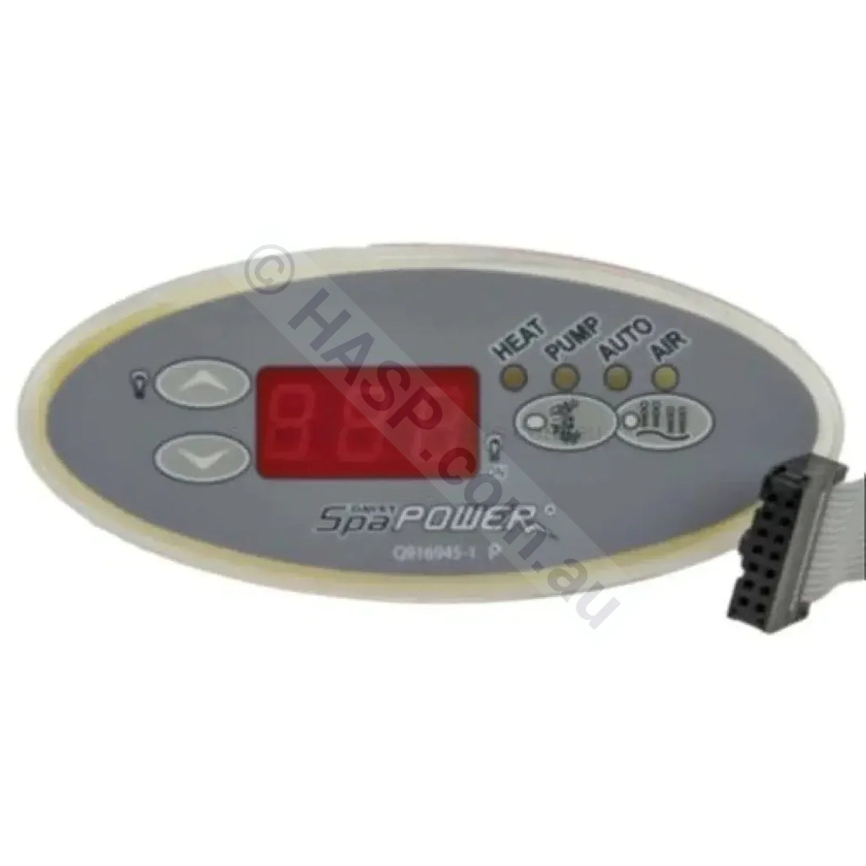 Oval Davey SpaQuip Spa Power SP 400 500 600 601 Touchpad Control Panel Key Pad Touchpads