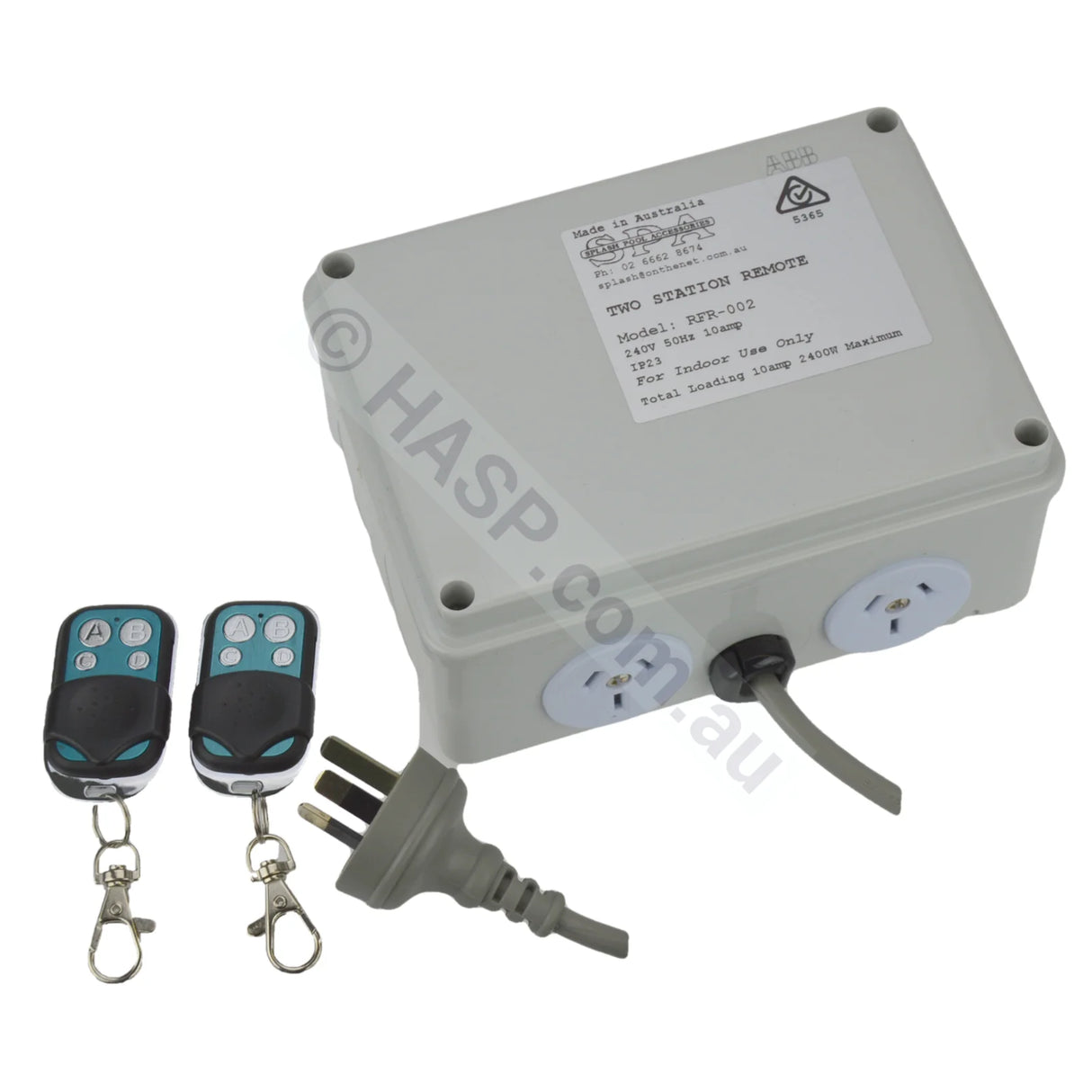 Remote Control Spa & Pool With Timer - 10A Wireless Rf