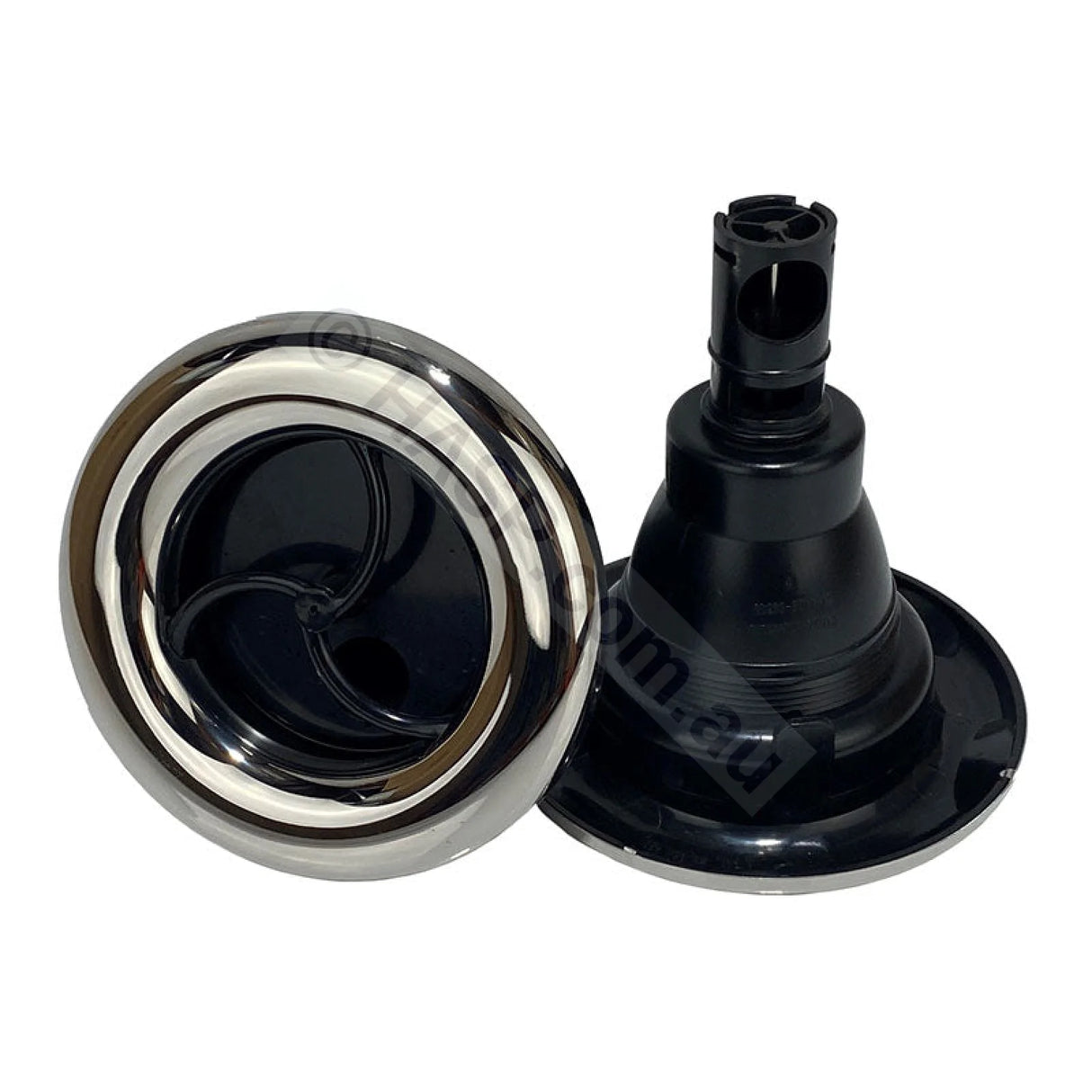 Rising Dragon 5’’ Single Pulse Jet Stainless Steel and Black