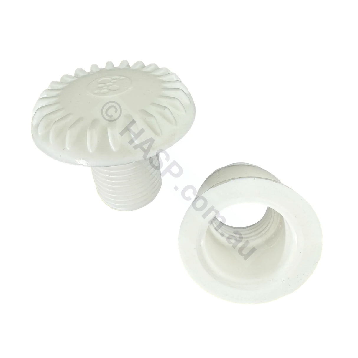 S&P 1’’ Slip Air Control Venturi - White Spa Baths & Pools Universal