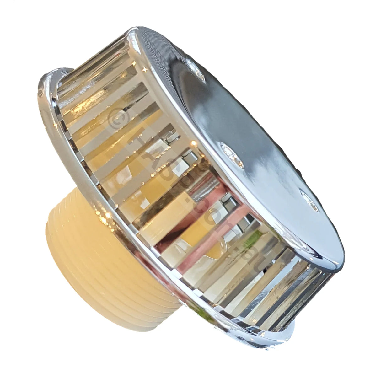 S&P Chrome Spa Bath Suction w/ 40mm thread & nut - Heater and Spa Parts