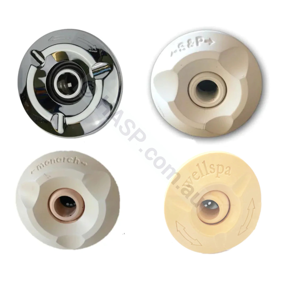 S&P Spa Bath Jet - 74Mm Aka Monarch Wellspa And Others Chrome Only Jets