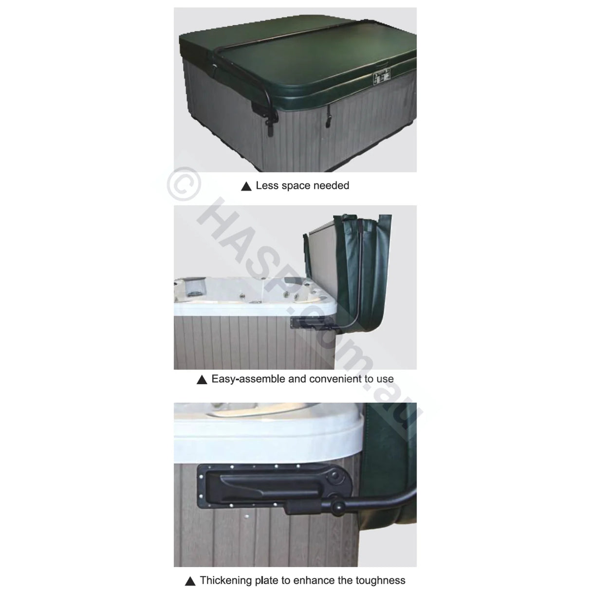 Side Mount Spa Cover Lifter Cover Lifters