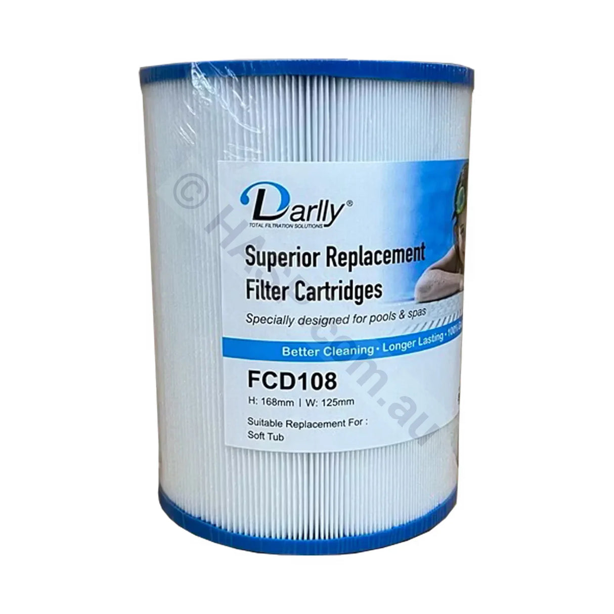 Softub Replacement Filter - 170mm x 126mm / 168mm x 125mm Cartridge Filters