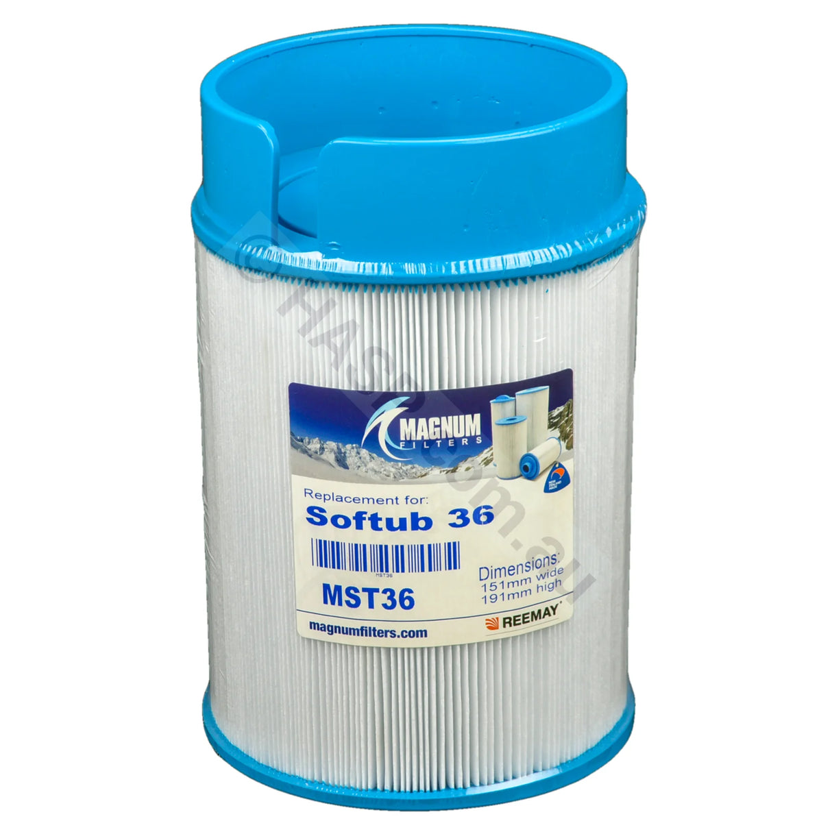 Softub Replacement Filter - Slip On 2003905 191Mm X 151Mm Cartridge Filters