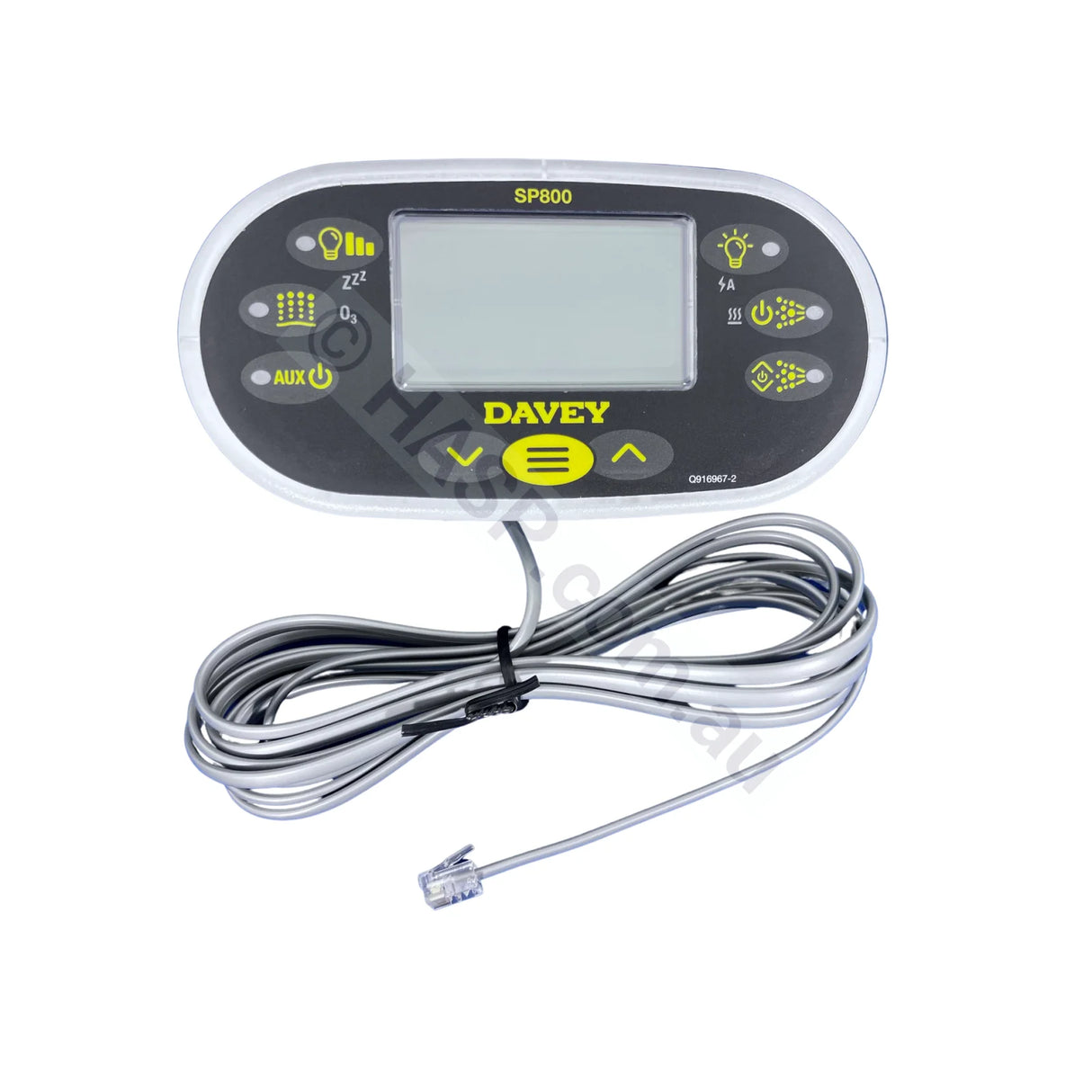 Racetrack Touchpad For Davey Spa Quip Spapower 800 Sp800 - Control Panel