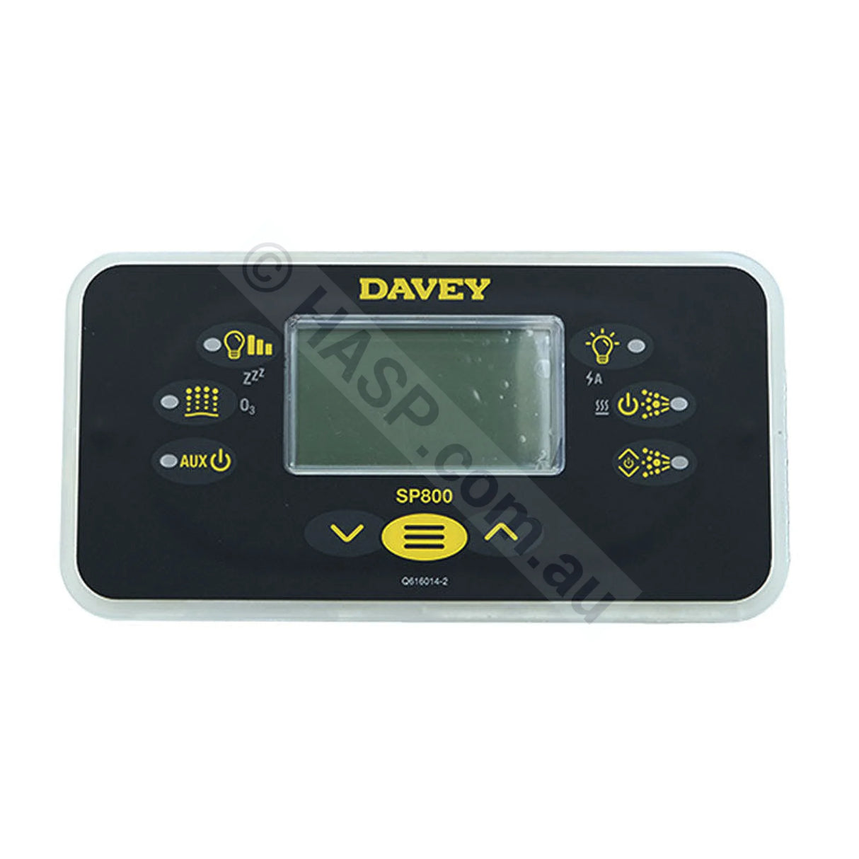 SP 800 Touchpad - Davey SpaQuip SpaPower 800 - Rectangle Style for Davey Spa Quip SP800 - Control Panel - Touchpad